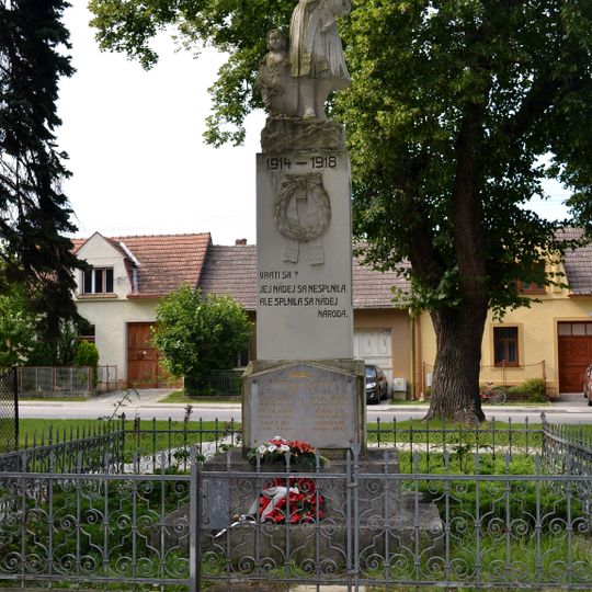 Pomník padlým v I. +II. sv. v.