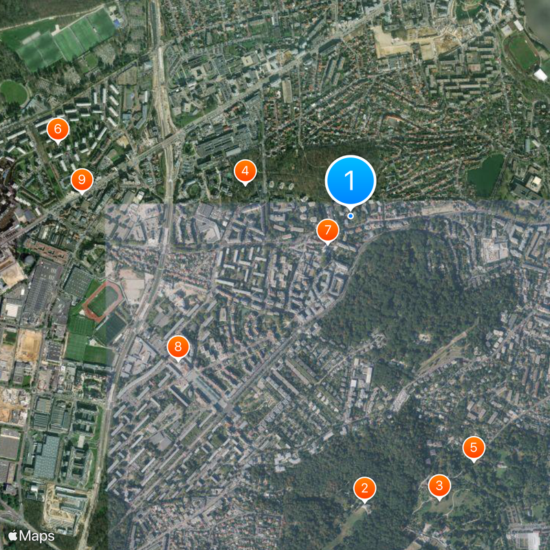 Le Plessis-Robinson Mapa