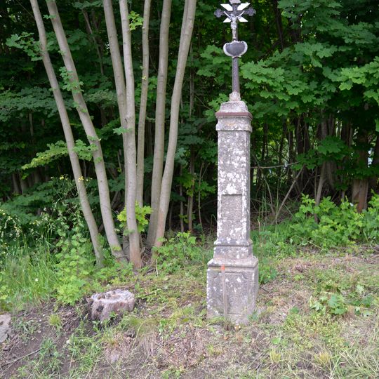 Wayside cross in Plánice