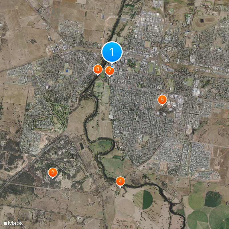 Dubbo Map