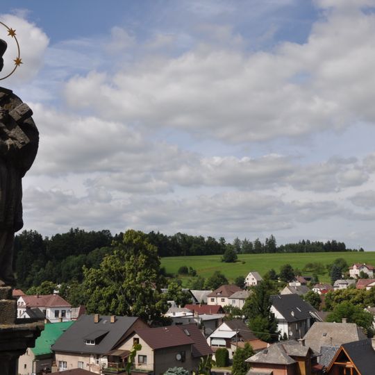 Socha svatého Jana Nepomuckého v Žamberku