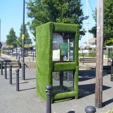 7 Bollards Around Public Convenience