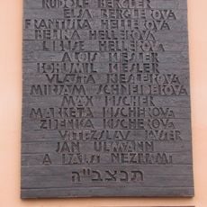 Pamětní deska obětem holokaustu