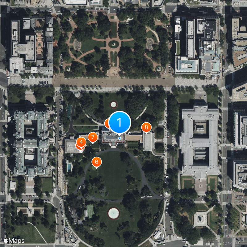 Lincoln Bedroom Mappa