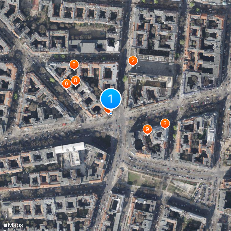 Kurfürstendamm Map
