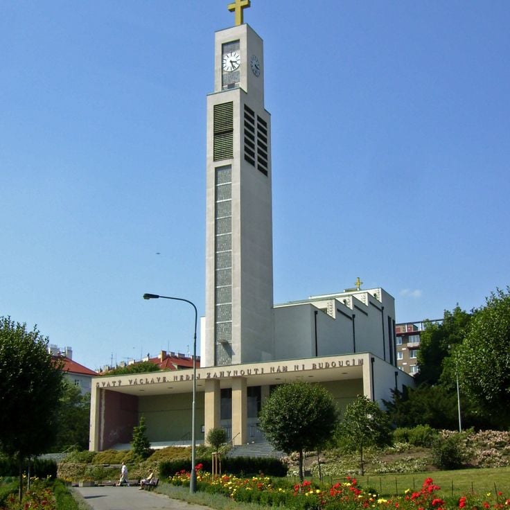 Vršovice Kostel svatého Václava
