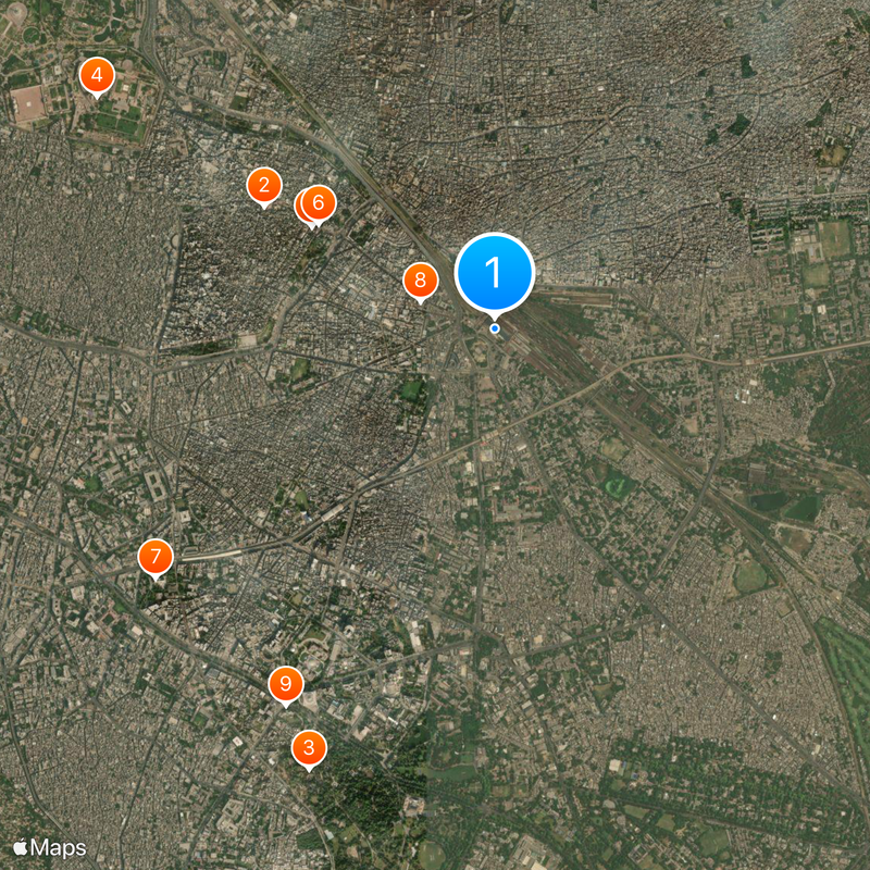 Lahore Junction Railway Station Map