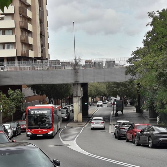 Pont del Passeig de la Reina Elisenda de Montcada