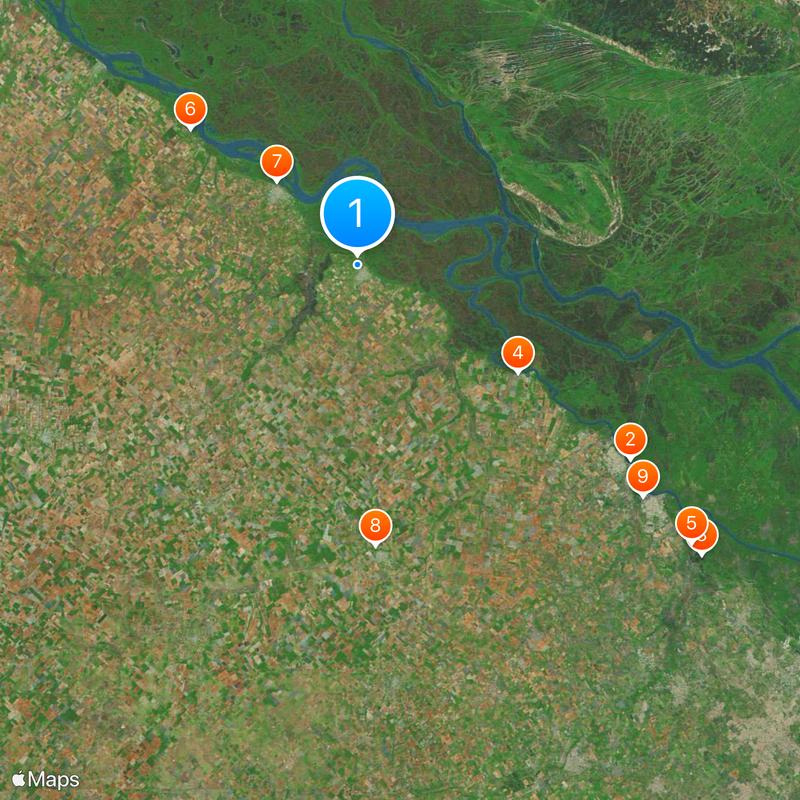 Baradero Map