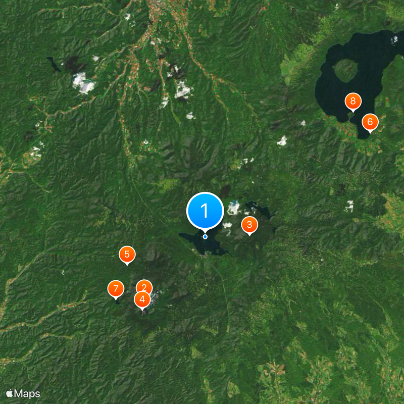 Lake Akan Map