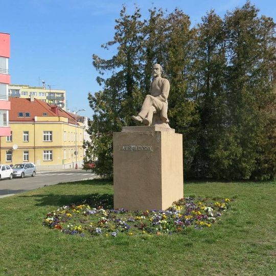 Statue of Alois Vojtěch Šmilovský