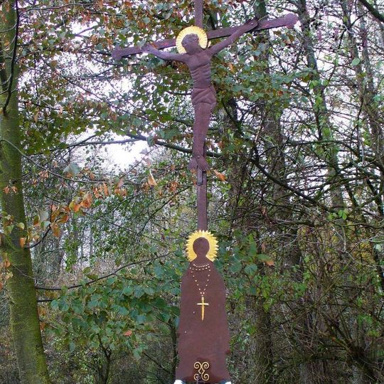 Kříž u silnice v Nové Vsi