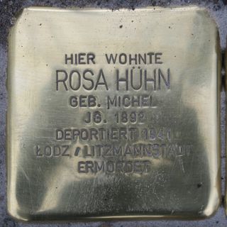 Stolperstein für Rosa Hühn