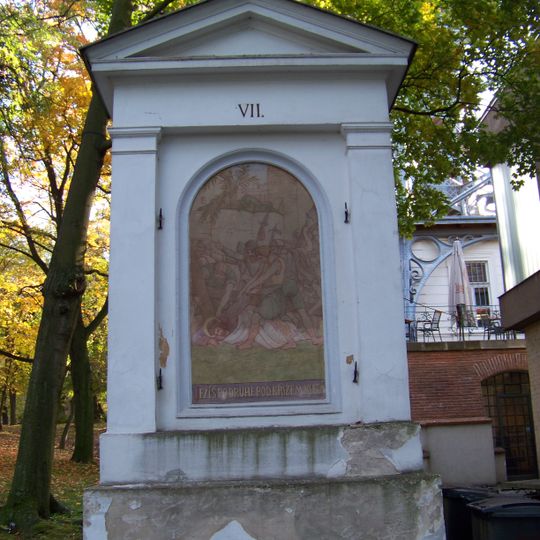 7. zastavení křížové cesty na Petříně