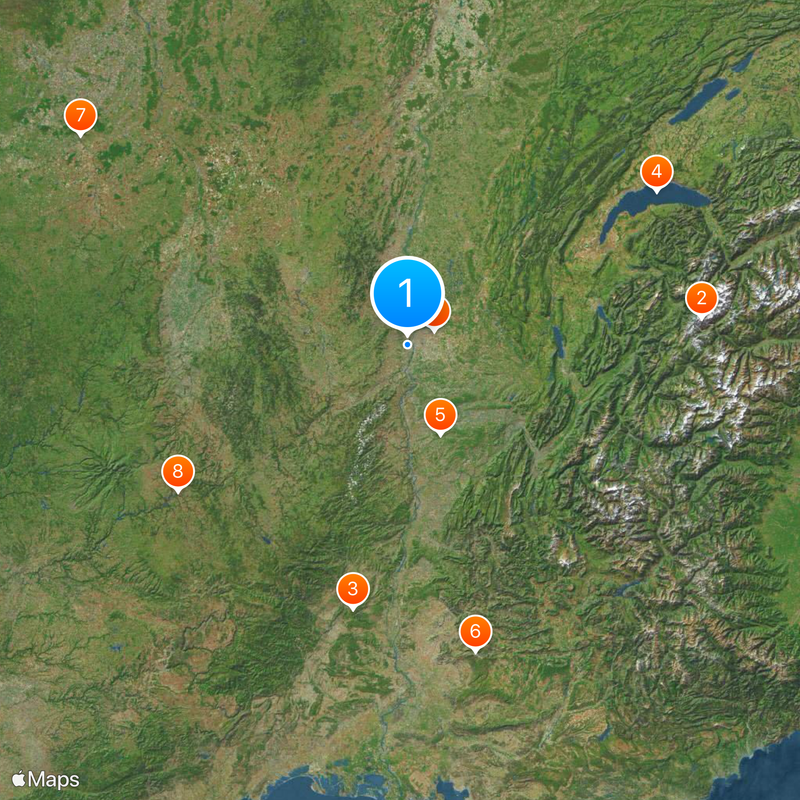 Owernia-Rodan-Alpy Mapa