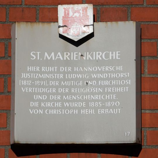Stadttafel St. Marienkirche