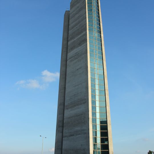 Ventilation tower of Strahovský tunel