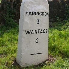 Milestone, Faringdon Road; E of Stanford Quarry