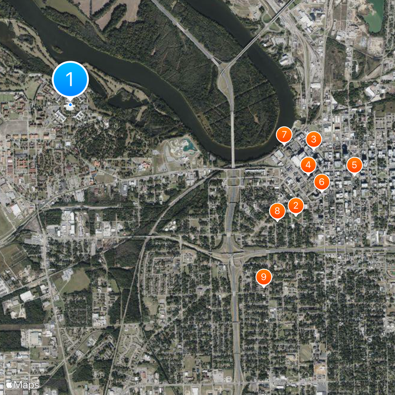 Air University Map