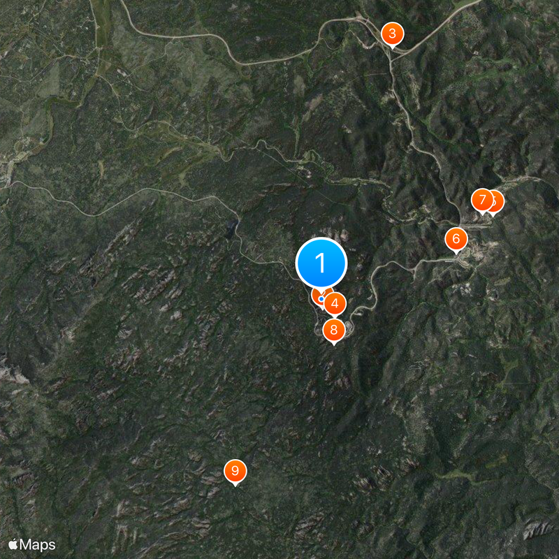 Mount Rushmore National Memorial Mappa