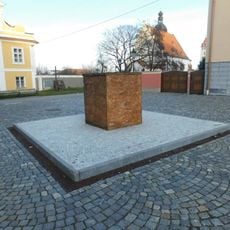 Fontánka na Husově náměstí ve Vlašimi