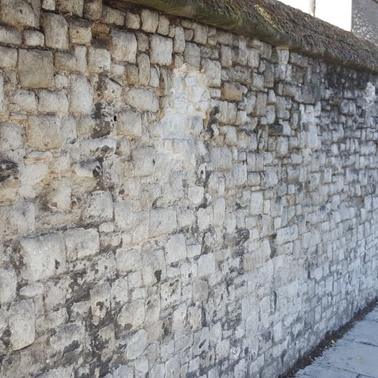 Garden Wall At St Anne's Presbytery