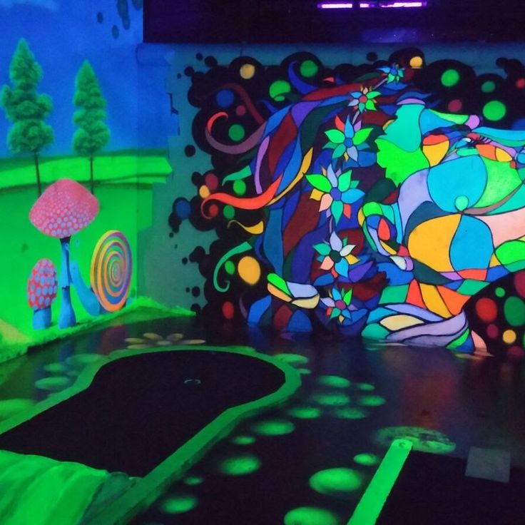 Schwarzlicht Minigolf Berlin