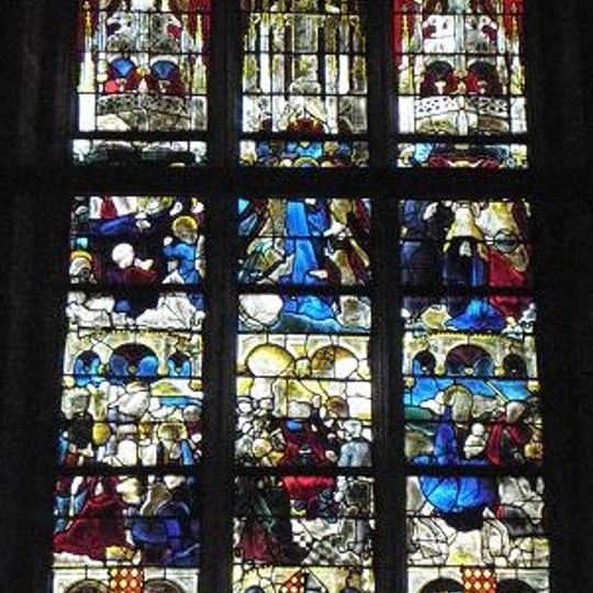 Vitrail de la Vierge