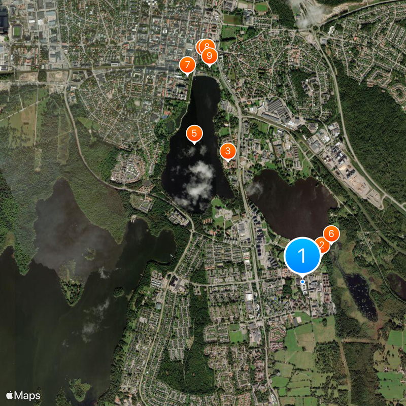 Linnaeus University Map