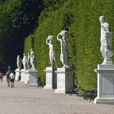 Sculptures in the Schönbrunn Garden