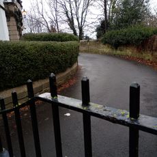 Crenellated Retaining Wall To East Of The Old Grammar School