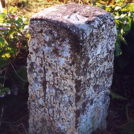 Milestone C 1/4 Mile North Of Knowesgate