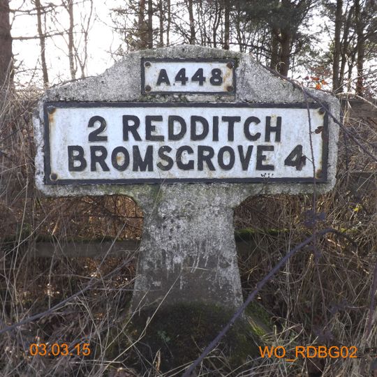 Milestone, Hewell Lane