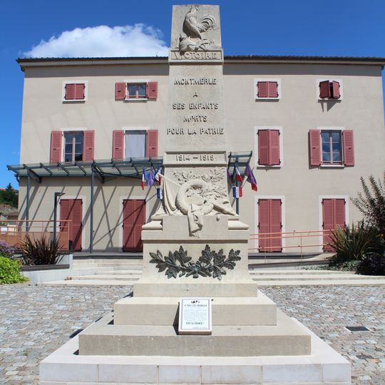 Monument aux morts de Montmerle-sur-Saône