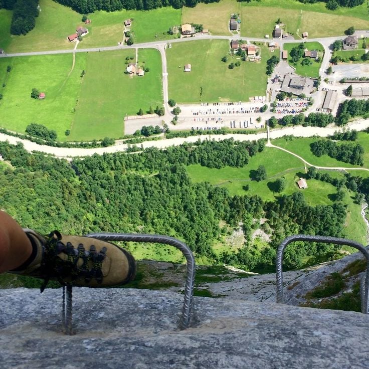 Klettersteig Mürren-Gimmelwald