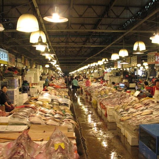 Marché aux poissons de Noryangjin