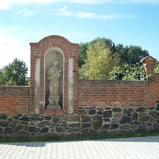 Socha svatého Jana Nepomuckého v Horšicích