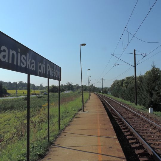 Haniska pri Prešove railway station