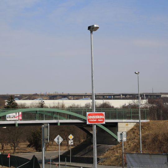 Bikeway bridge over U Elektry street