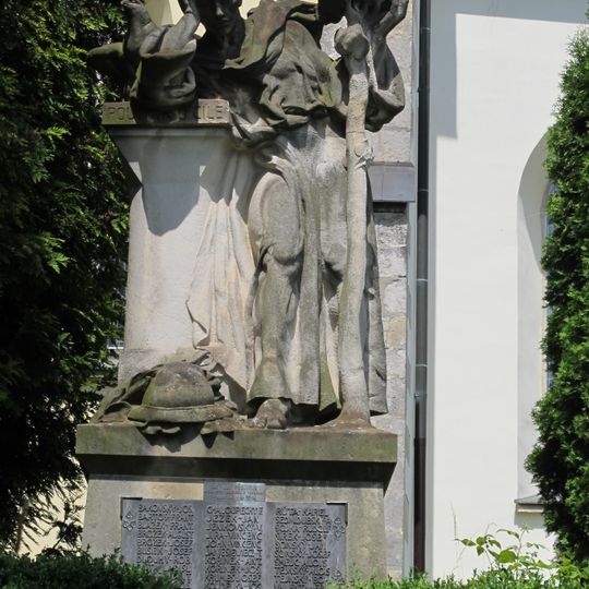 World War I memorial in Rovensko pod Troskami