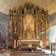 Retable du maître-autel à Apchon