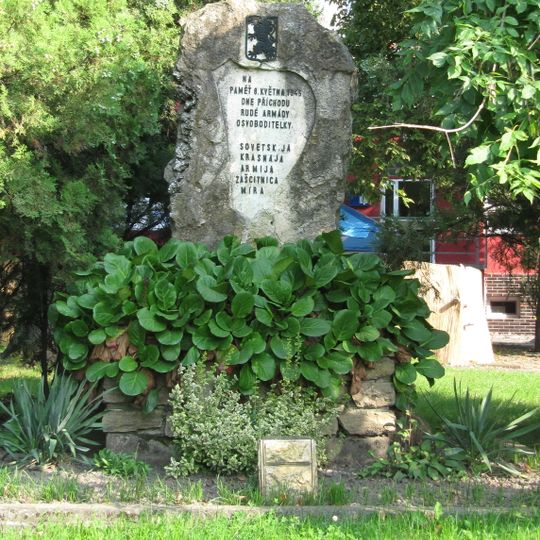 Red Army monument in Radslavice