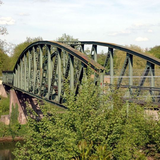 Eisenbahnbrücke über den Kocher bei Bad Friedrichshall