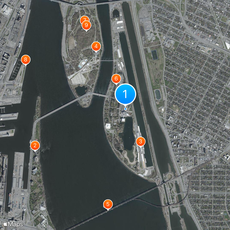 Casino de Montréal Kaart