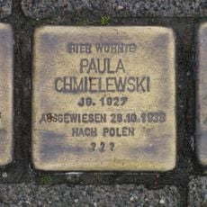 Stolperstein en memoria de Paula Chmielewski