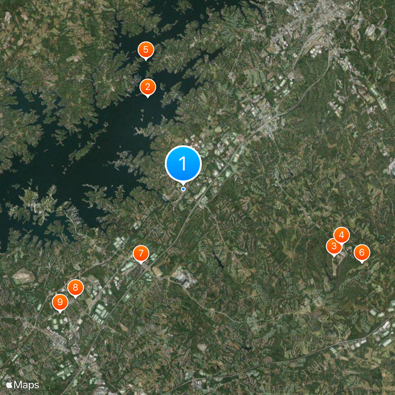 Flowery Branch Map