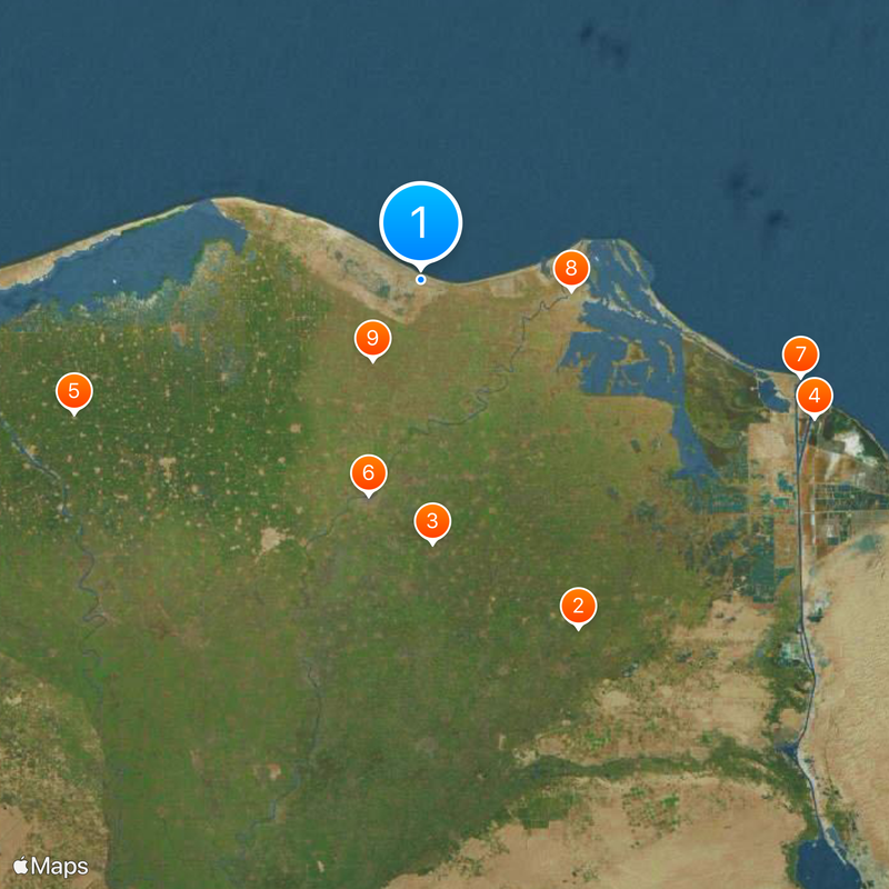 Delta University for Science and Technology Map
