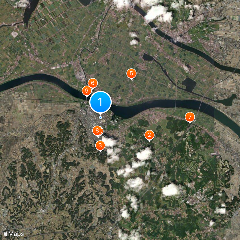 Sawara Map