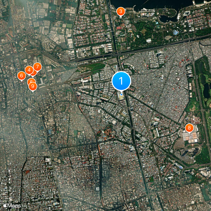 Mangga Dua Square Map