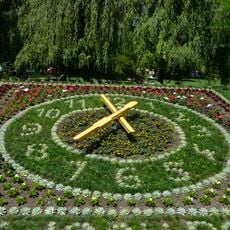 Flower clock of Poděbrady